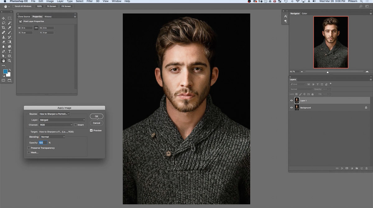 在Photoshop中锐化人物肖像的最佳途径插图2