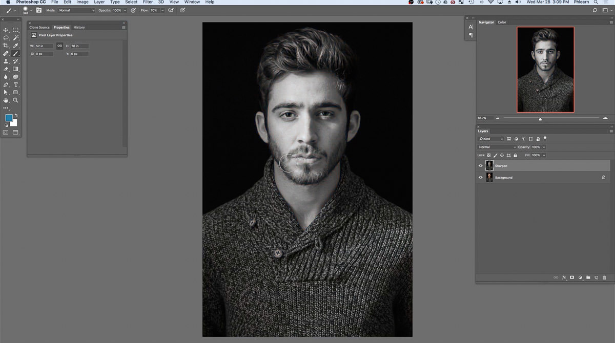 在Photoshop中锐化人物肖像的最佳途径插图4