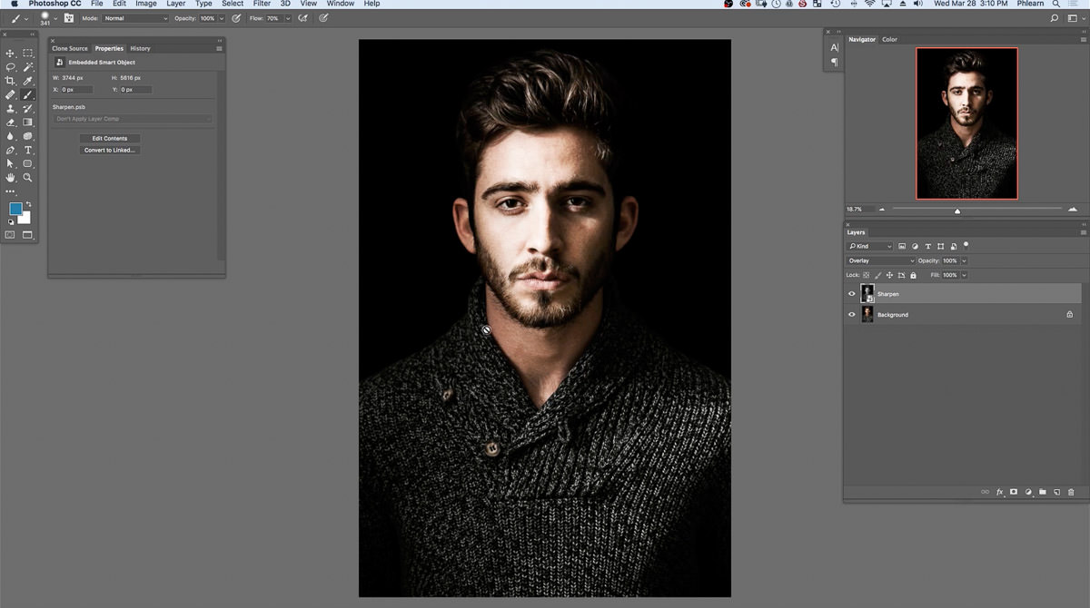 在Photoshop中锐化人物肖像的最佳途径插图7