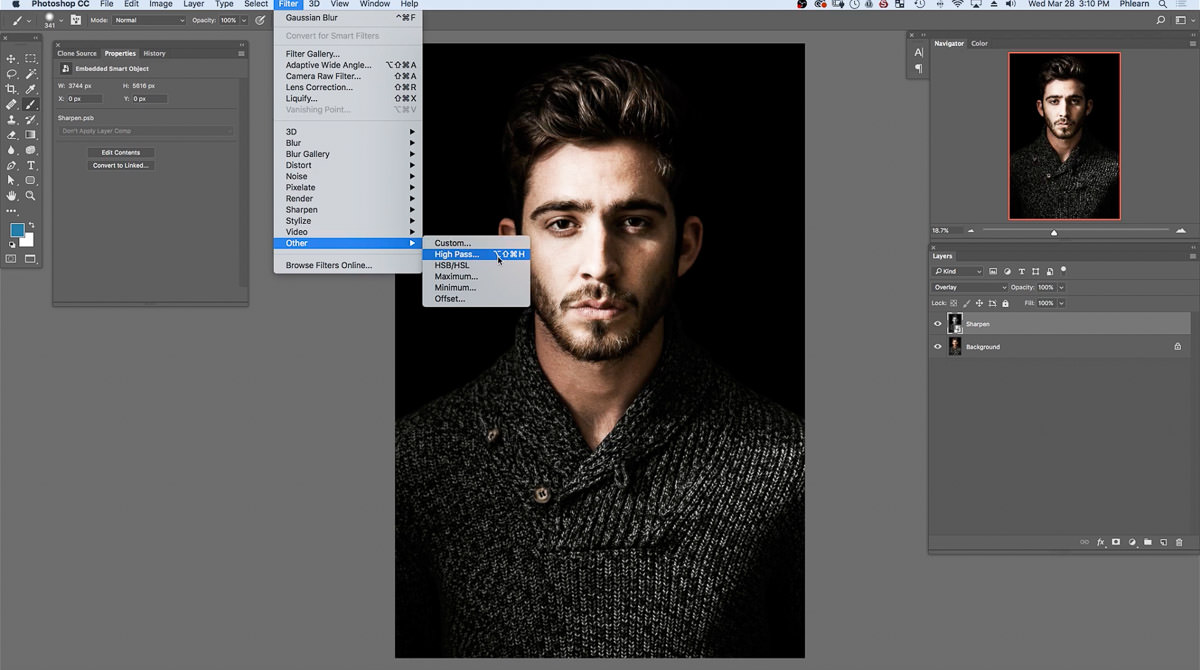 在Photoshop中锐化人物肖像的最佳途径插图8
